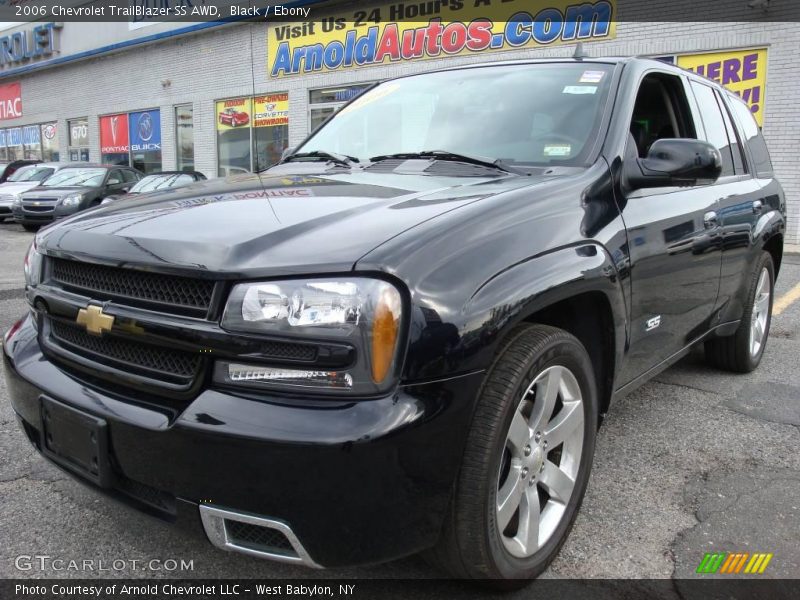 Black / Ebony 2006 Chevrolet TrailBlazer SS AWD