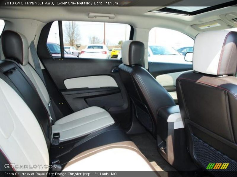Cyber Gray Metallic / Light Titanium 2010 GMC Terrain SLT AWD