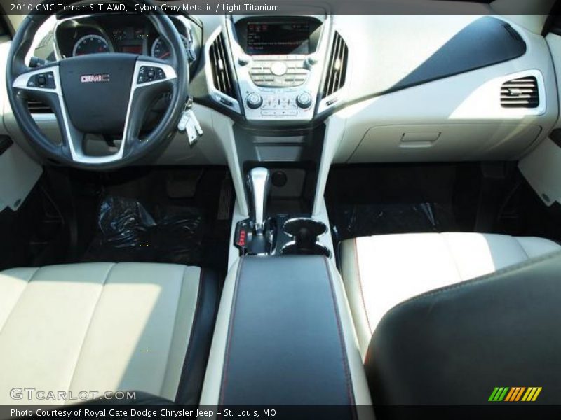 Cyber Gray Metallic / Light Titanium 2010 GMC Terrain SLT AWD