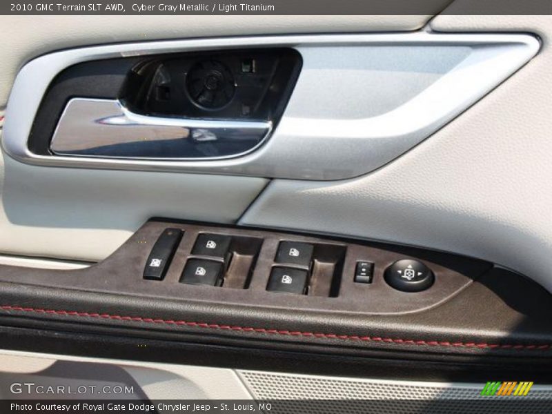 Cyber Gray Metallic / Light Titanium 2010 GMC Terrain SLT AWD