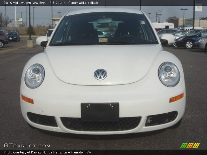 Candy White / Black 2010 Volkswagen New Beetle 2.5 Coupe