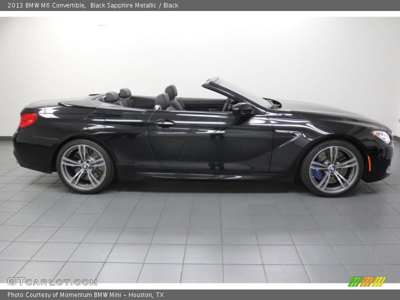  2013 M6 Convertible Black Sapphire Metallic