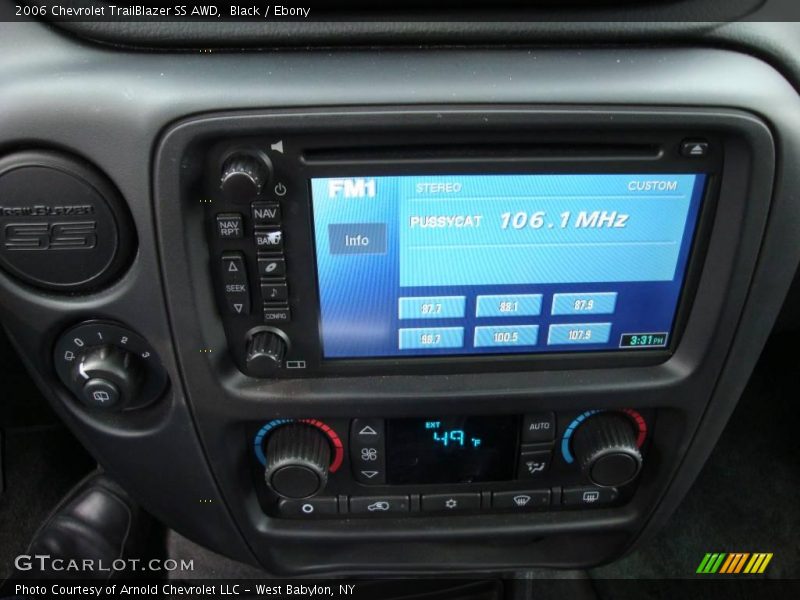 Black / Ebony 2006 Chevrolet TrailBlazer SS AWD