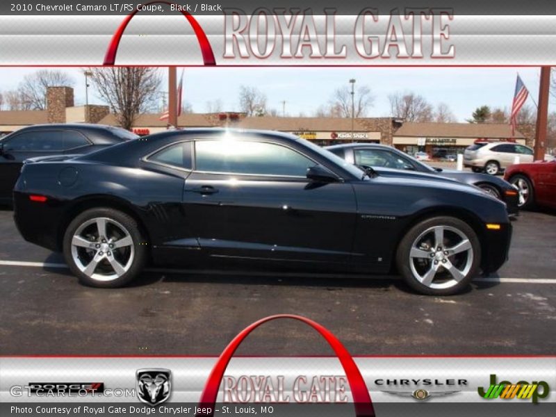 Black / Black 2010 Chevrolet Camaro LT/RS Coupe