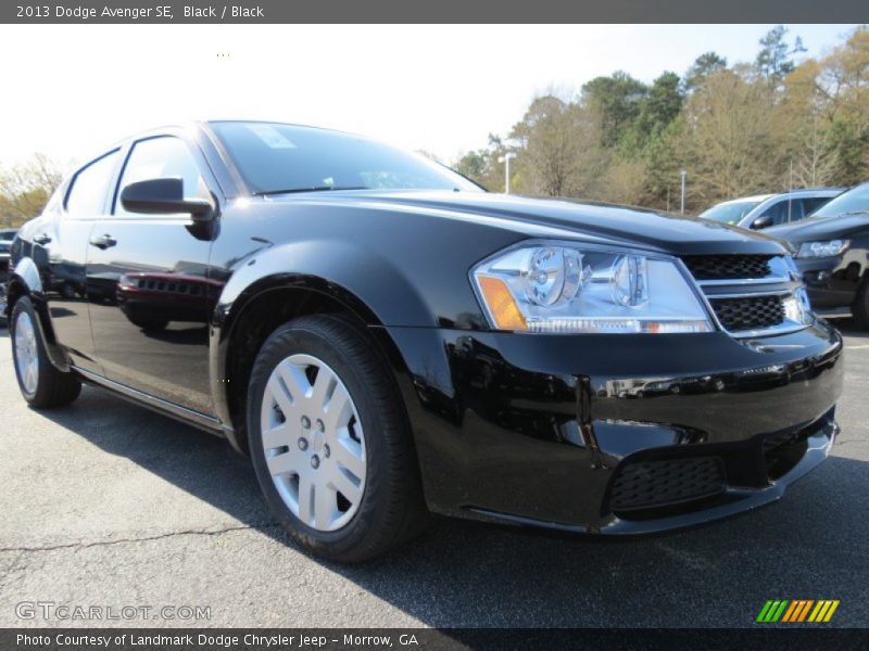 Black / Black 2013 Dodge Avenger SE