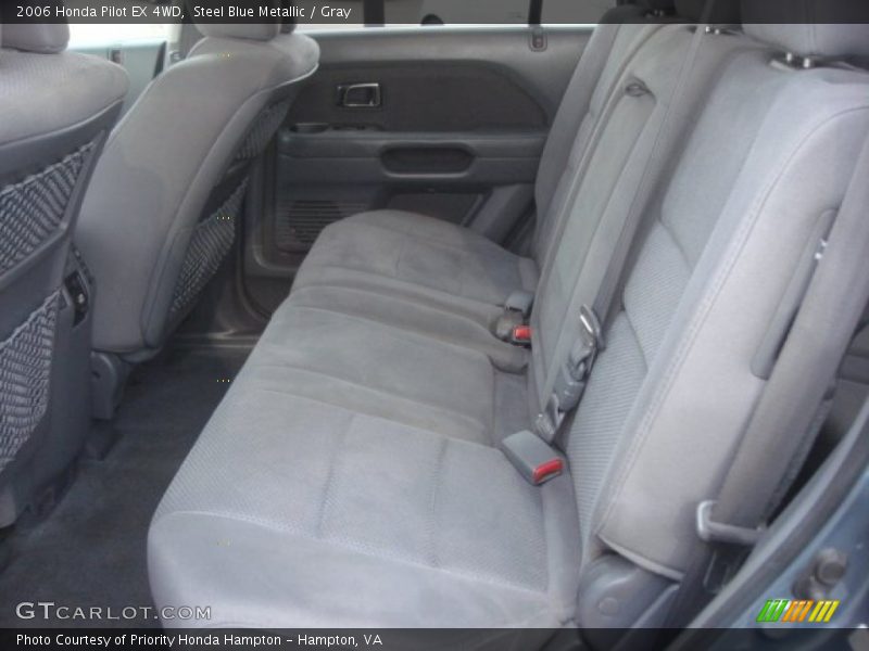 Steel Blue Metallic / Gray 2006 Honda Pilot EX 4WD