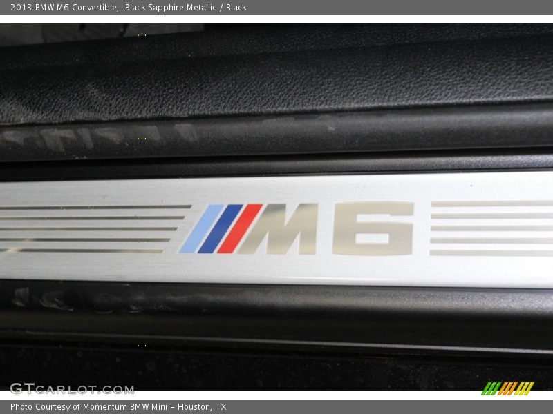 Black Sapphire Metallic / Black 2013 BMW M6 Convertible