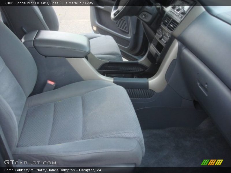 Steel Blue Metallic / Gray 2006 Honda Pilot EX 4WD