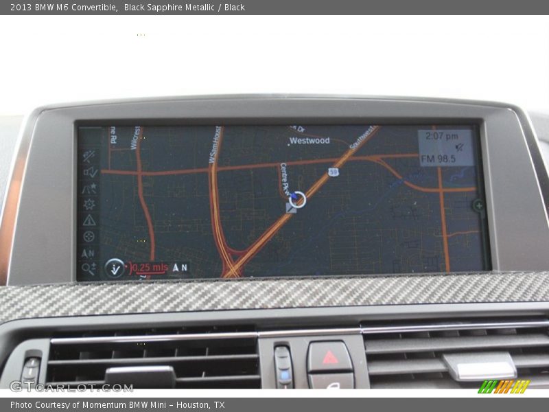 Navigation of 2013 M6 Convertible