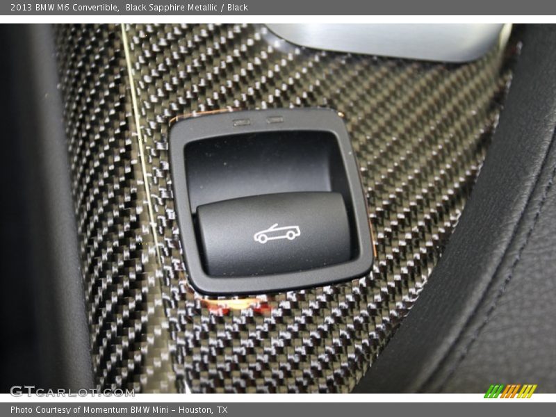 Controls of 2013 M6 Convertible