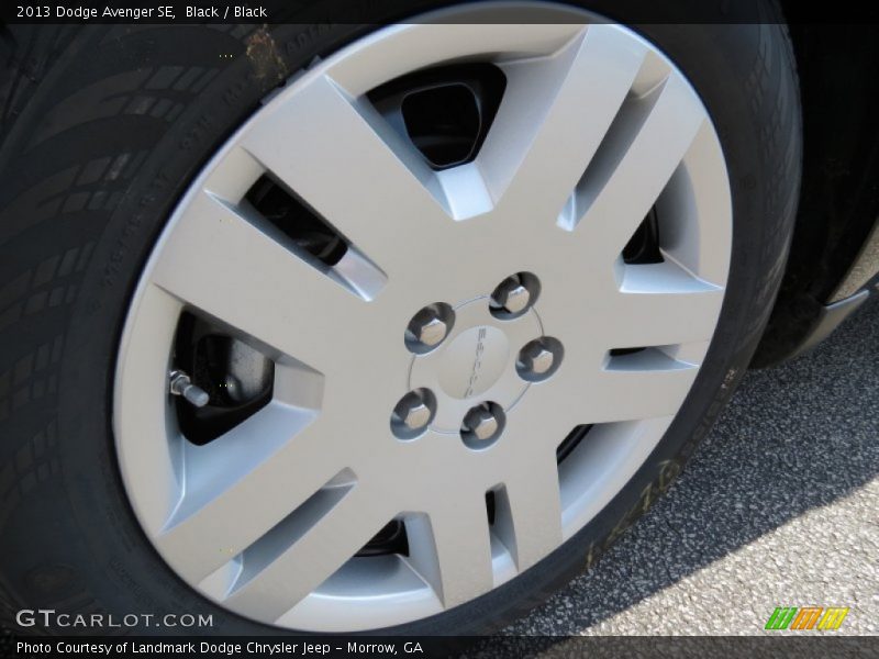 Black / Black 2013 Dodge Avenger SE
