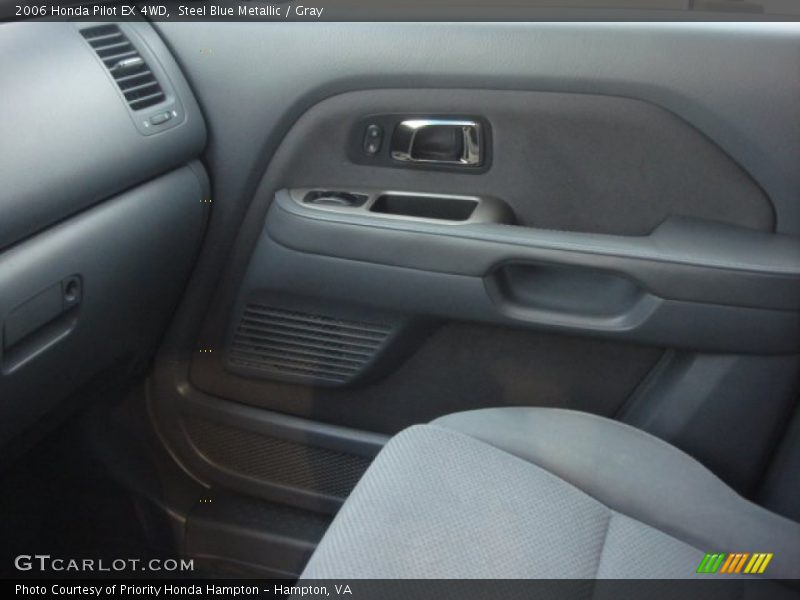 Steel Blue Metallic / Gray 2006 Honda Pilot EX 4WD