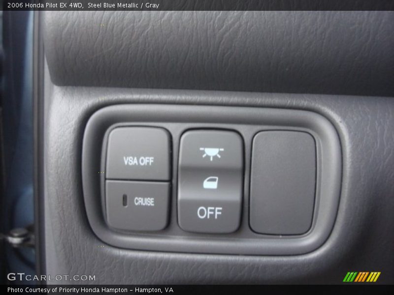Steel Blue Metallic / Gray 2006 Honda Pilot EX 4WD
