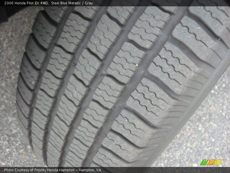 Steel Blue Metallic / Gray 2006 Honda Pilot EX 4WD