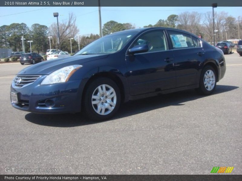 Navy Blue / Blond 2010 Nissan Altima 2.5 S