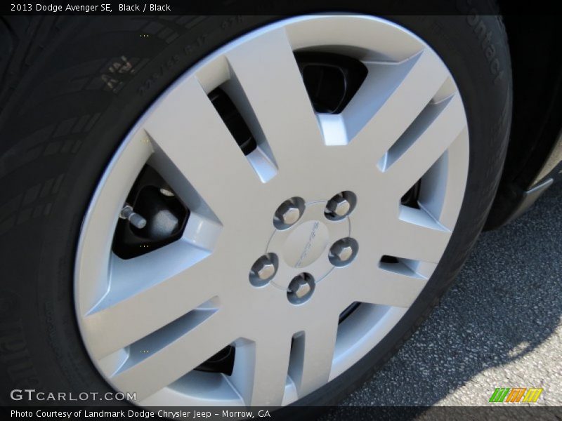 Black / Black 2013 Dodge Avenger SE