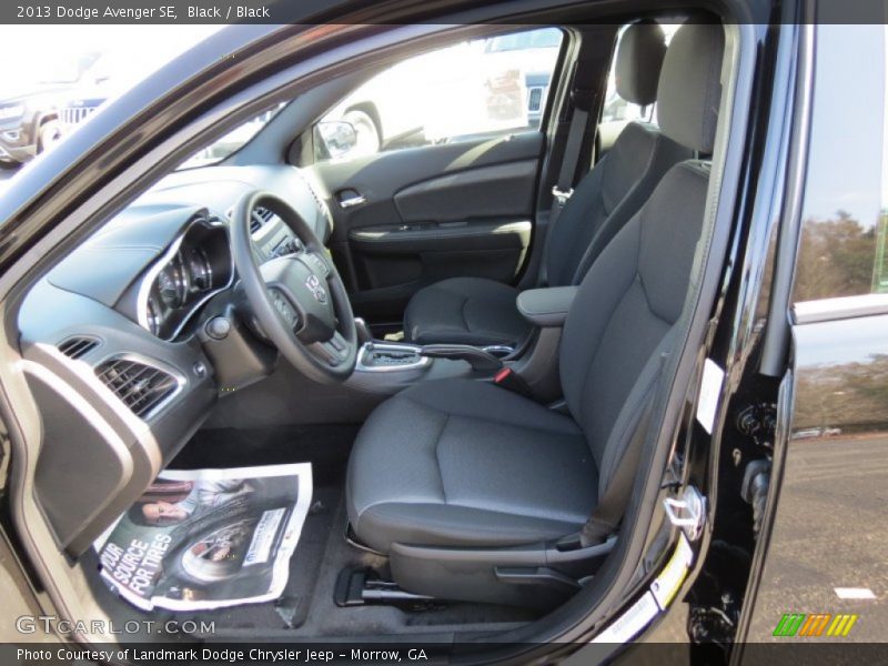 Black / Black 2013 Dodge Avenger SE