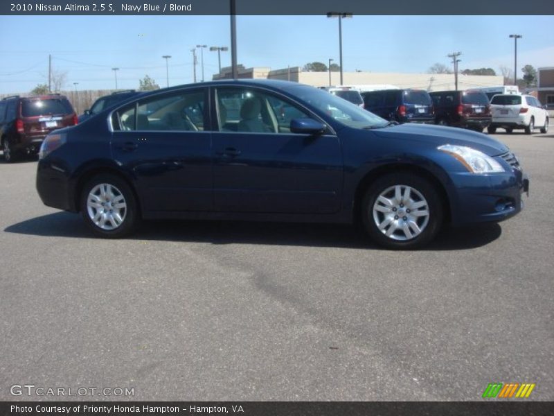 Navy Blue / Blond 2010 Nissan Altima 2.5 S