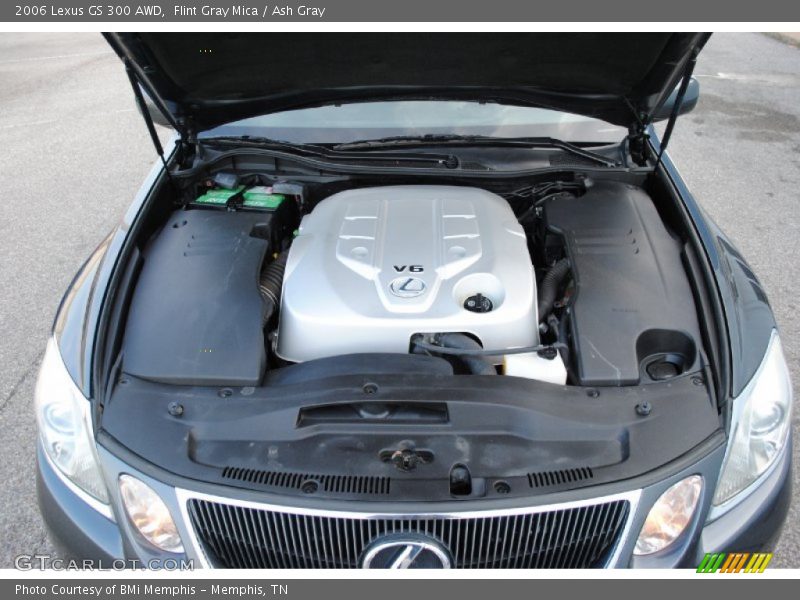 Flint Gray Mica / Ash Gray 2006 Lexus GS 300 AWD