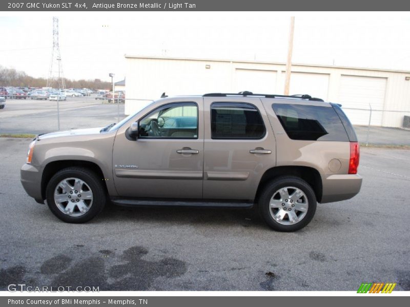 Antique Bronze Metallic / Light Tan 2007 GMC Yukon SLT 4x4