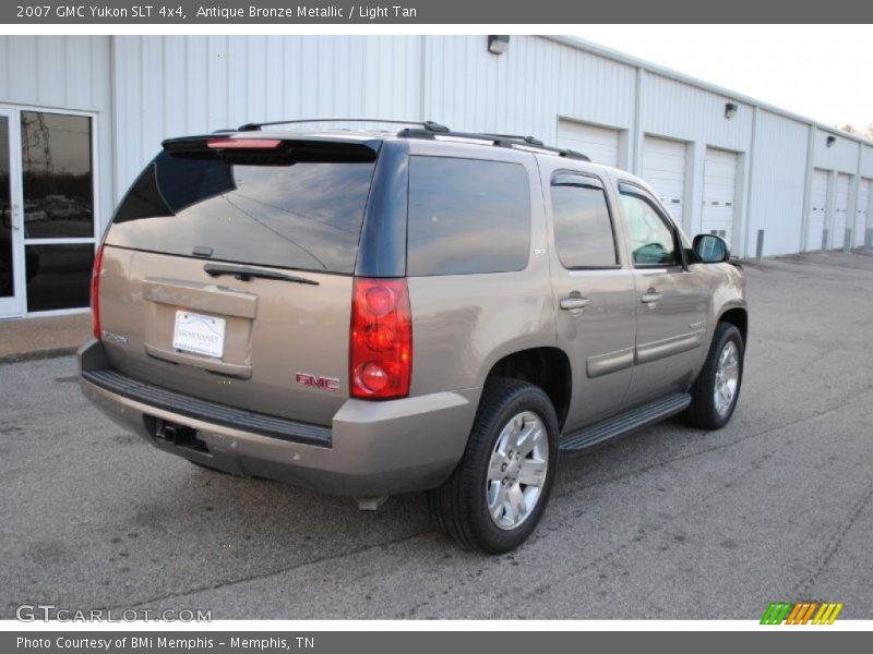 Antique Bronze Metallic / Light Tan 2007 GMC Yukon SLT 4x4