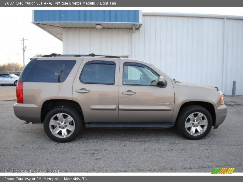 Antique Bronze Metallic / Light Tan 2007 GMC Yukon SLT 4x4