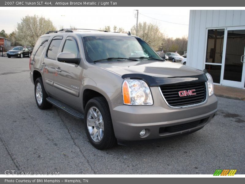 Antique Bronze Metallic / Light Tan 2007 GMC Yukon SLT 4x4