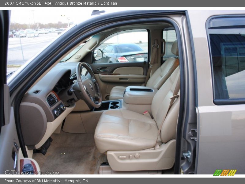Antique Bronze Metallic / Light Tan 2007 GMC Yukon SLT 4x4