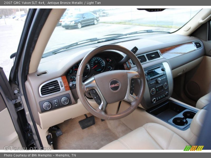 Antique Bronze Metallic / Light Tan 2007 GMC Yukon SLT 4x4