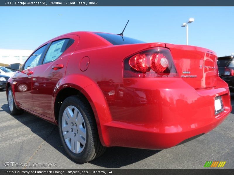 Redline 2-Coat Pearl / Black 2013 Dodge Avenger SE