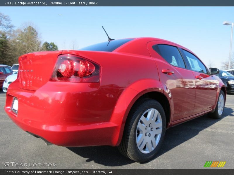 Redline 2-Coat Pearl / Black 2013 Dodge Avenger SE