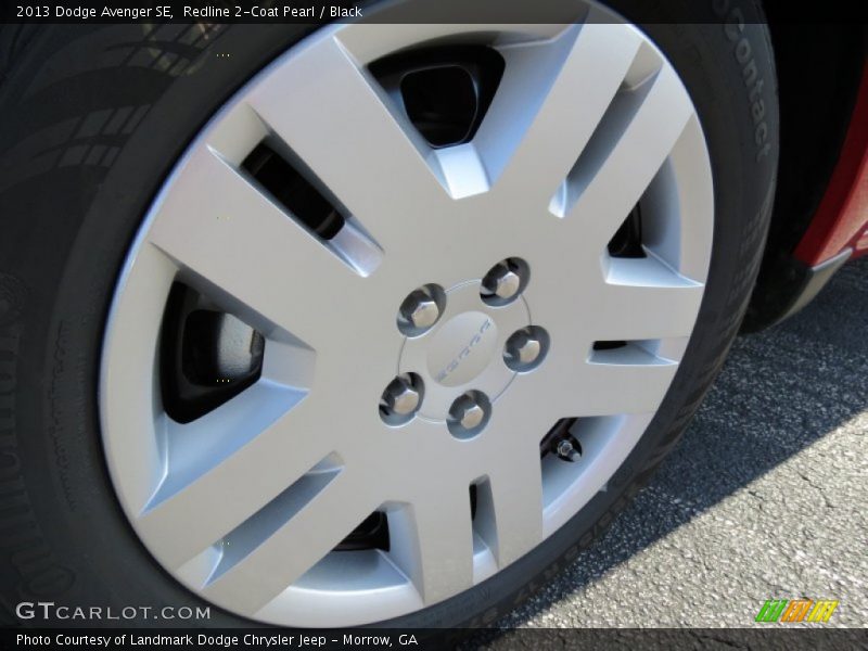 Redline 2-Coat Pearl / Black 2013 Dodge Avenger SE