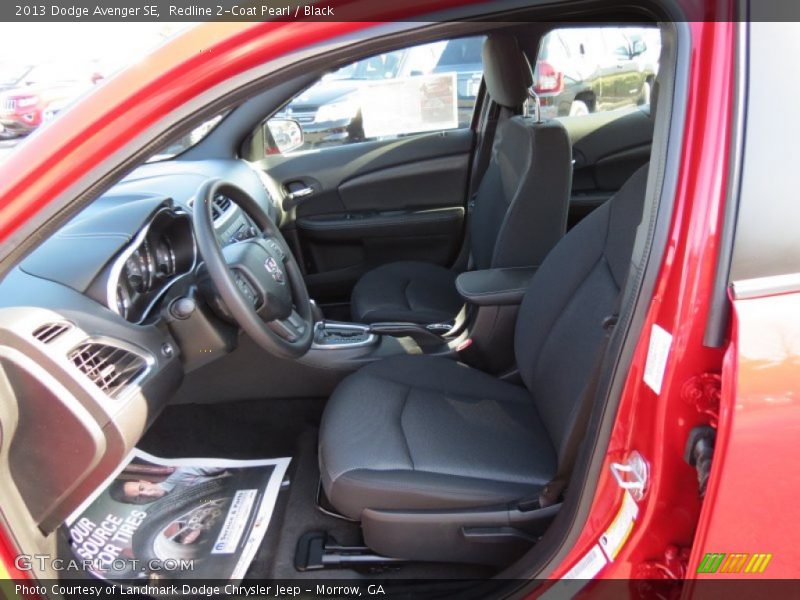 Redline 2-Coat Pearl / Black 2013 Dodge Avenger SE