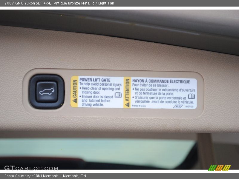 Antique Bronze Metallic / Light Tan 2007 GMC Yukon SLT 4x4
