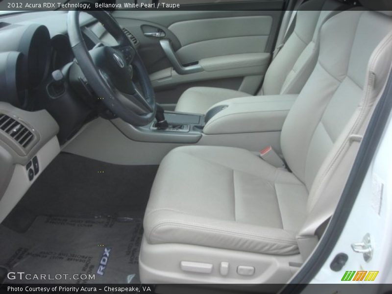 Bellanova White Pearl / Taupe 2012 Acura RDX Technology