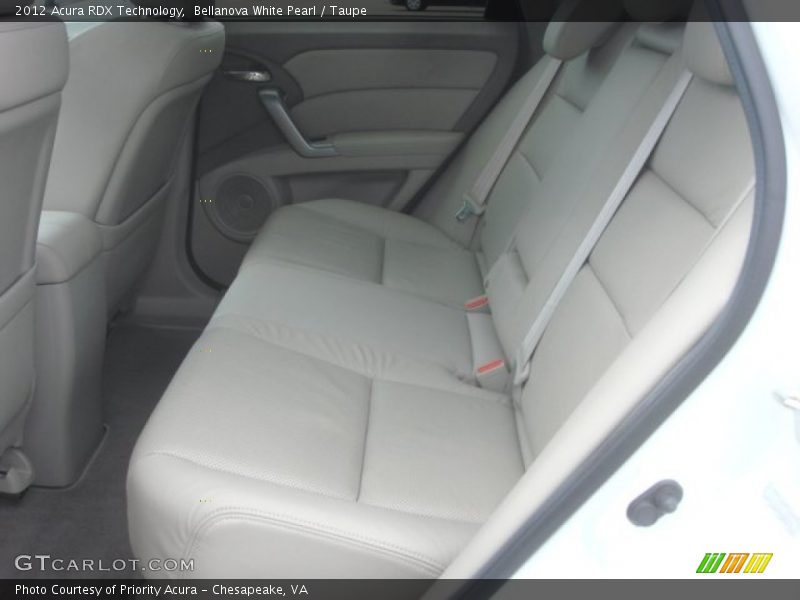 Bellanova White Pearl / Taupe 2012 Acura RDX Technology