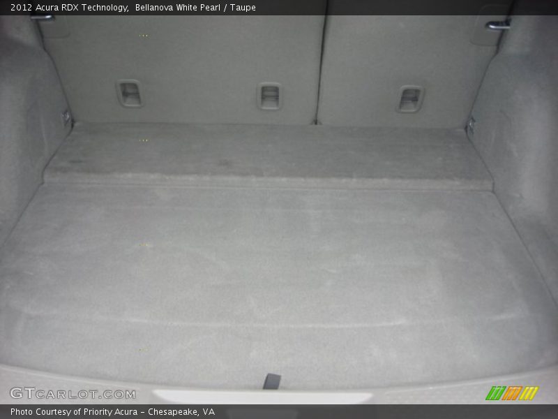 Bellanova White Pearl / Taupe 2012 Acura RDX Technology