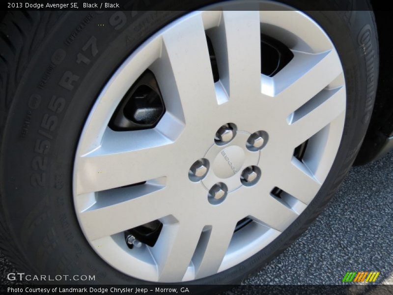 Black / Black 2013 Dodge Avenger SE