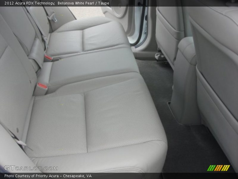 Bellanova White Pearl / Taupe 2012 Acura RDX Technology
