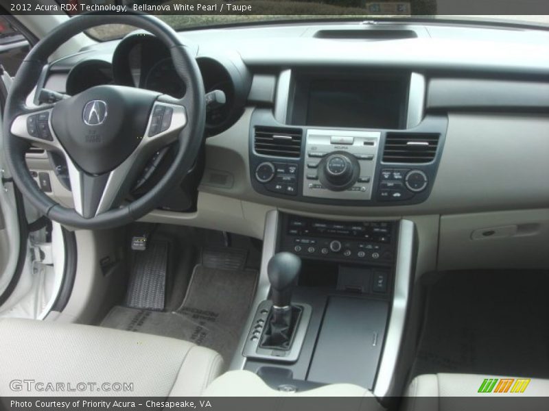 Bellanova White Pearl / Taupe 2012 Acura RDX Technology