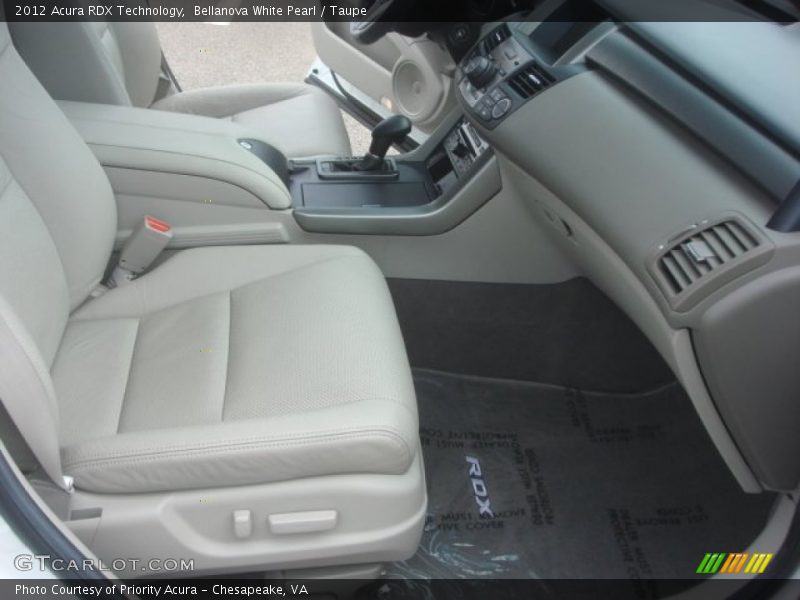 Bellanova White Pearl / Taupe 2012 Acura RDX Technology