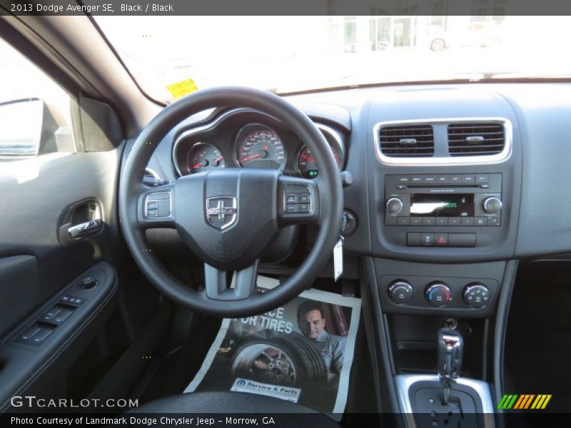 Black / Black 2013 Dodge Avenger SE