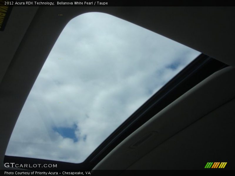 Bellanova White Pearl / Taupe 2012 Acura RDX Technology