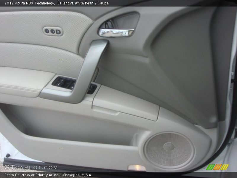 Bellanova White Pearl / Taupe 2012 Acura RDX Technology