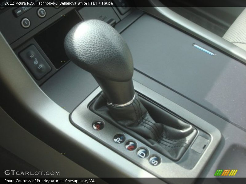 Bellanova White Pearl / Taupe 2012 Acura RDX Technology