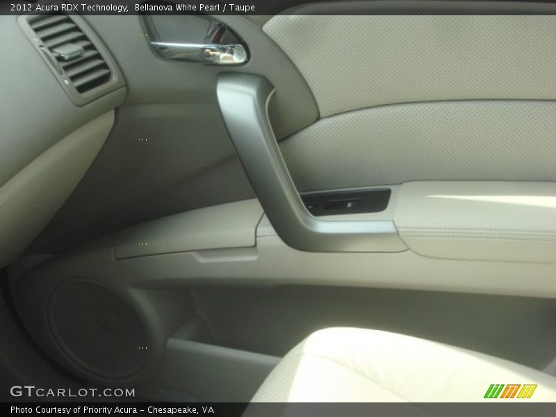 Bellanova White Pearl / Taupe 2012 Acura RDX Technology
