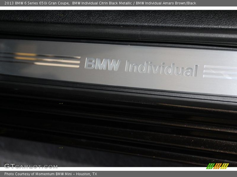 BMW Individual doorsill - 2013 BMW 6 Series 650i Gran Coupe
