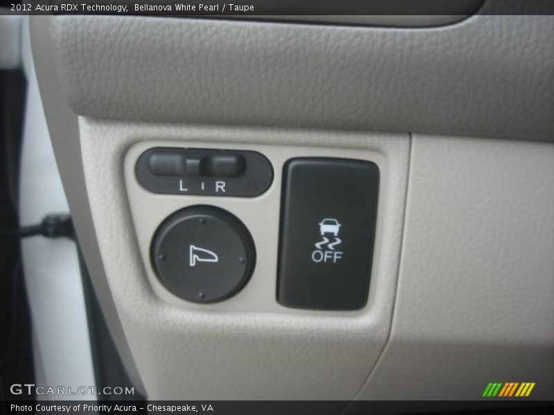 Bellanova White Pearl / Taupe 2012 Acura RDX Technology