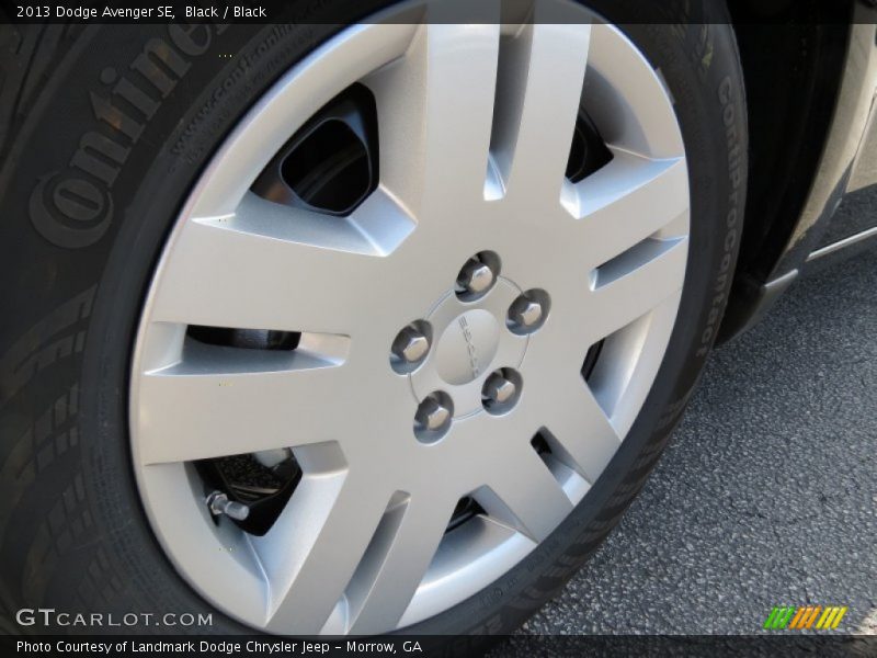Black / Black 2013 Dodge Avenger SE