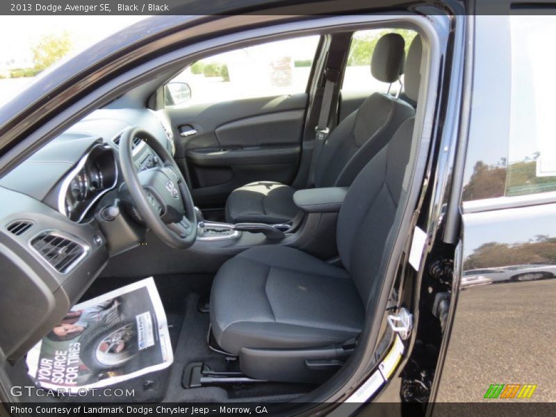 Black / Black 2013 Dodge Avenger SE